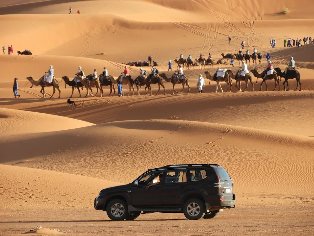 Sleeping in a Luxury tent in Merzouga desert