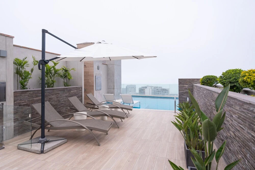 Modern Apts Pool Gym BBQ Simply Comfort