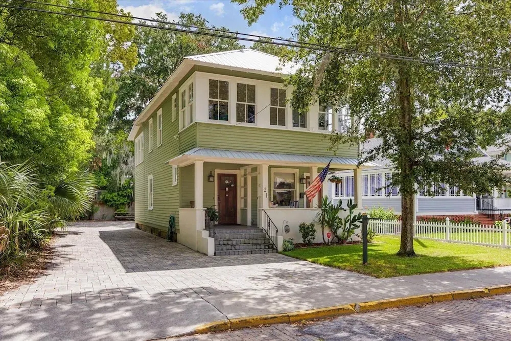 Chic St. Augustine Home Steps to Dining, Shopping