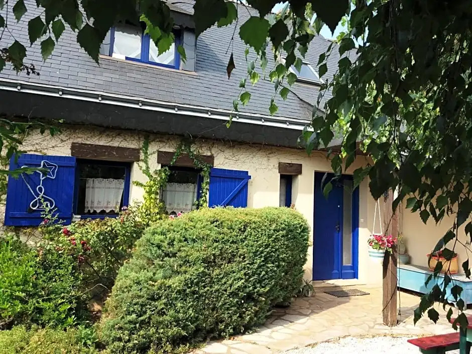 Les Mouettes 1 gite et 4 chambres d hote, jardin ,bords de Loire