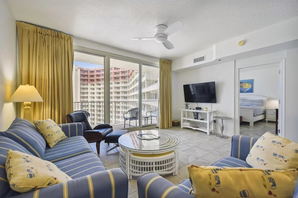 Shores of Panama 1717 - 1 Bedroom + Bunk room . Gulf-Front with Oversized Balcony! 1 Condo by RedAwning