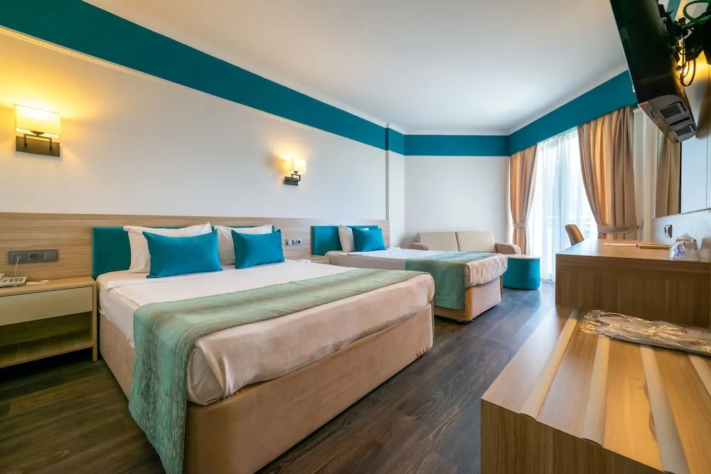 Номер Hotel с видом на окрестности