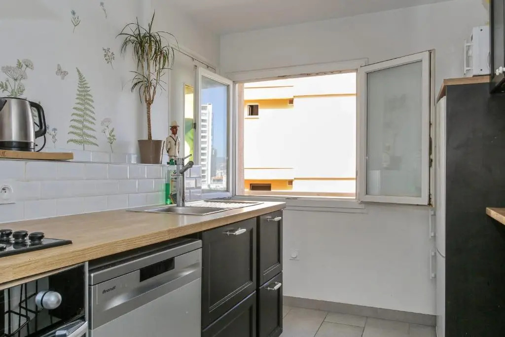 Magnificent bright flat a 5 min walk from the beach in Marseille - Welkeys