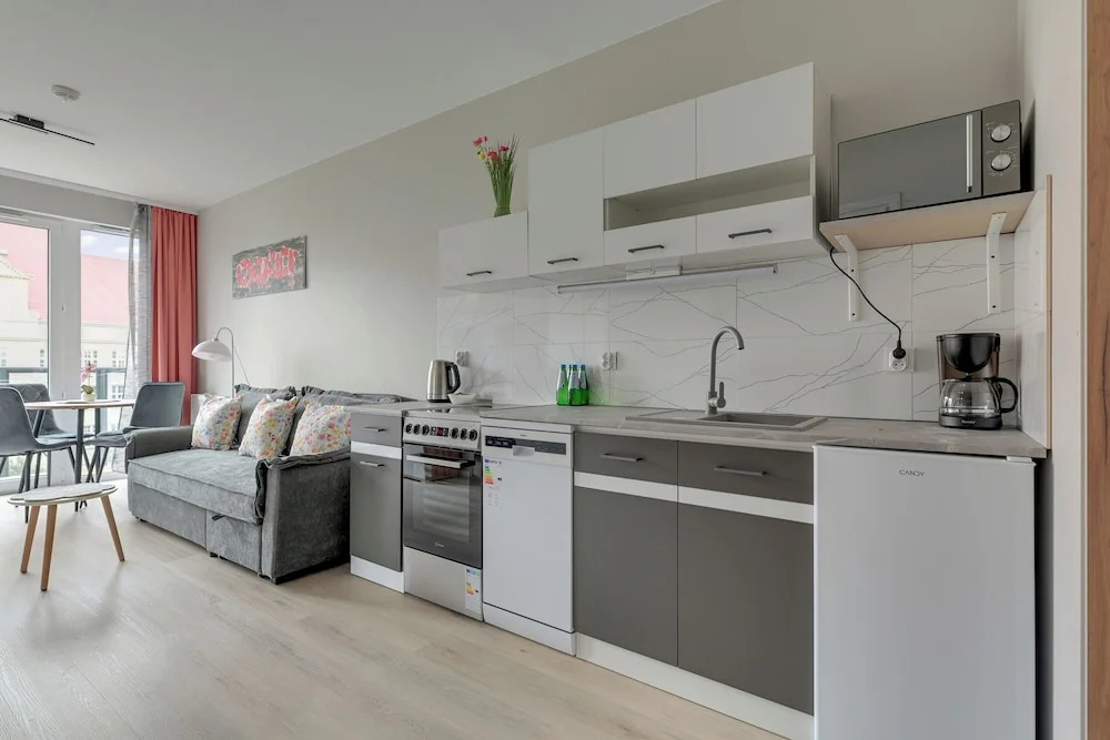 Mostek 2101 PinkGray by Grand Apartments