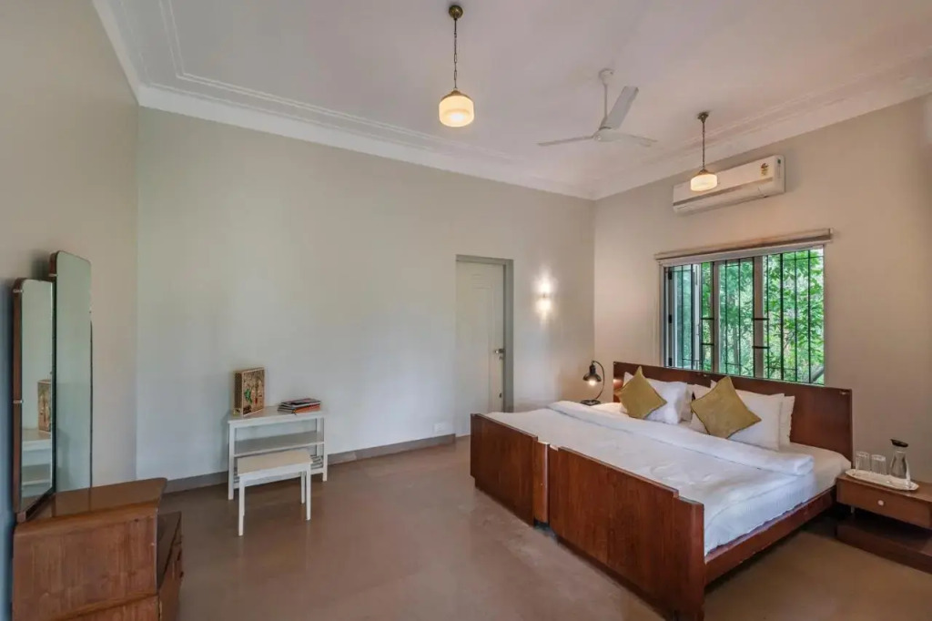 SaffronStays Odeon - 4BR heritage art deco villa with cantilever pool, verandahs & forested lawns