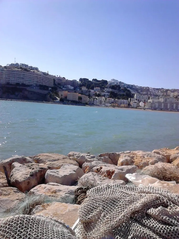Apartment With 3 Bedrooms in Peniscola, With Wonderful sea View and En