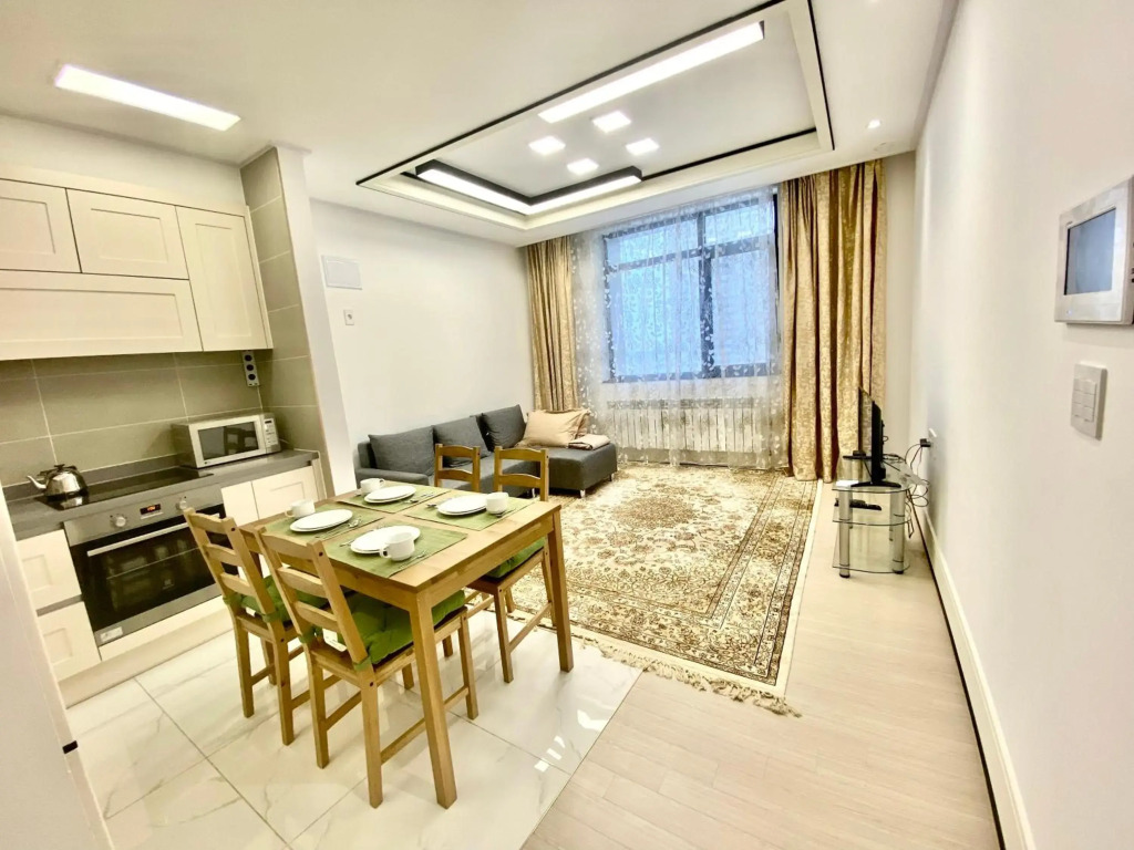 Highvil Ishym D Block Cozy 2 room apartment in Astana