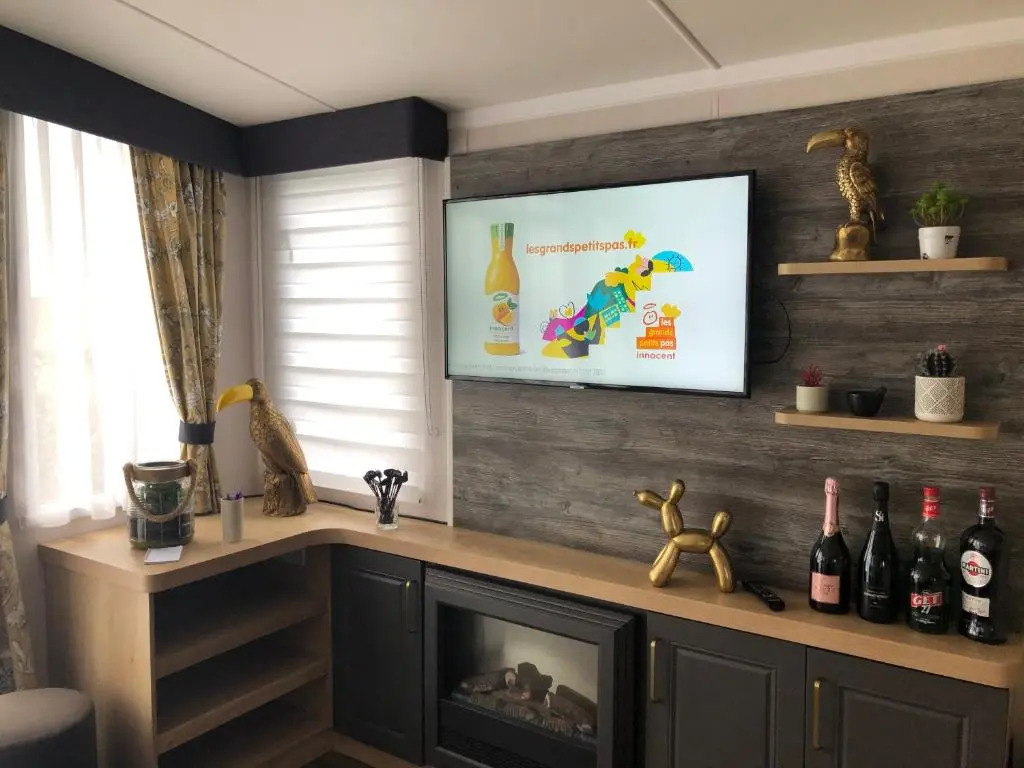Mobil home de charme tout confort à 200 m de la mer