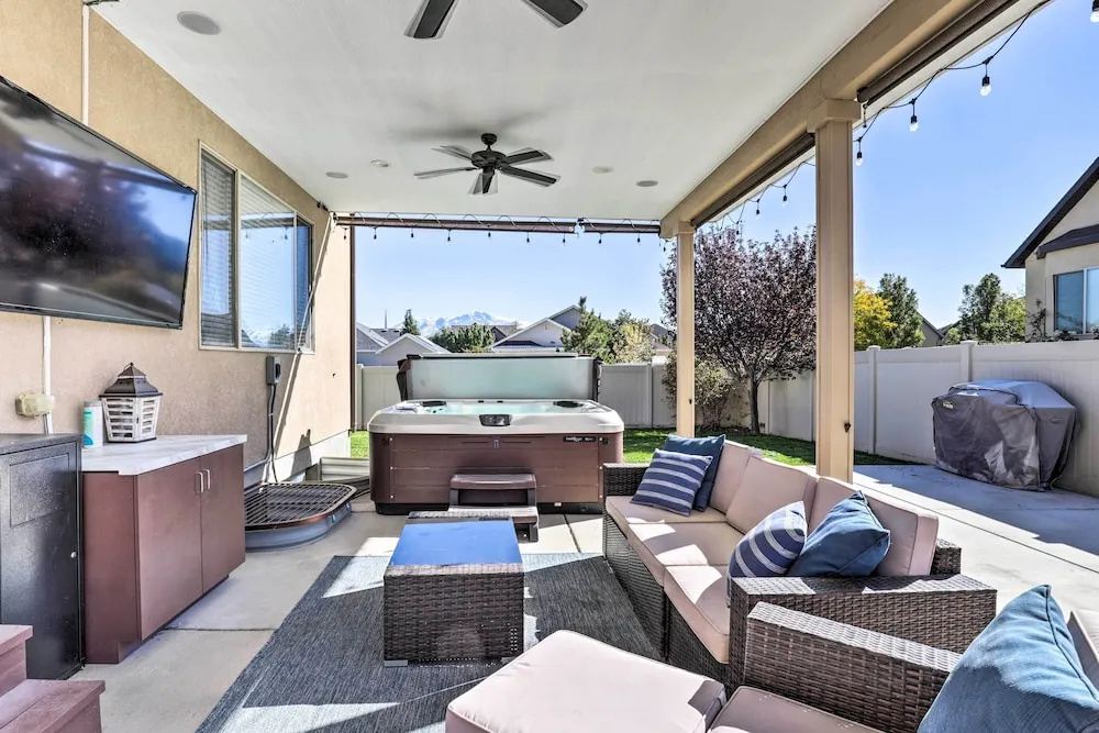Family-friendly Home w/ Theater, 24 Mi to SLC