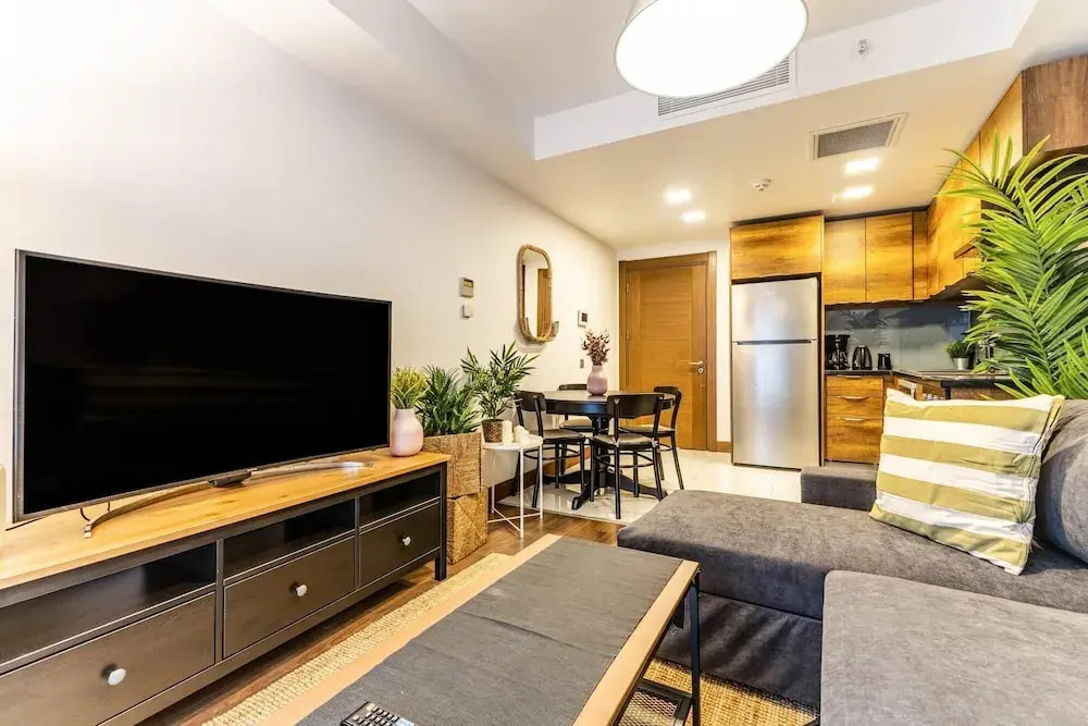 Chic Fully Furnished Modern Flat In Sisli