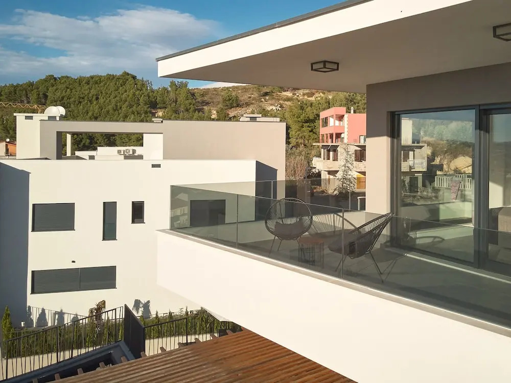 Luxury villa Natali with pool, terrace and sea view