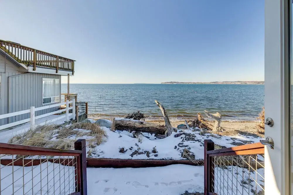 Ocean Views & Beach Access at Cottage on Birch Bay