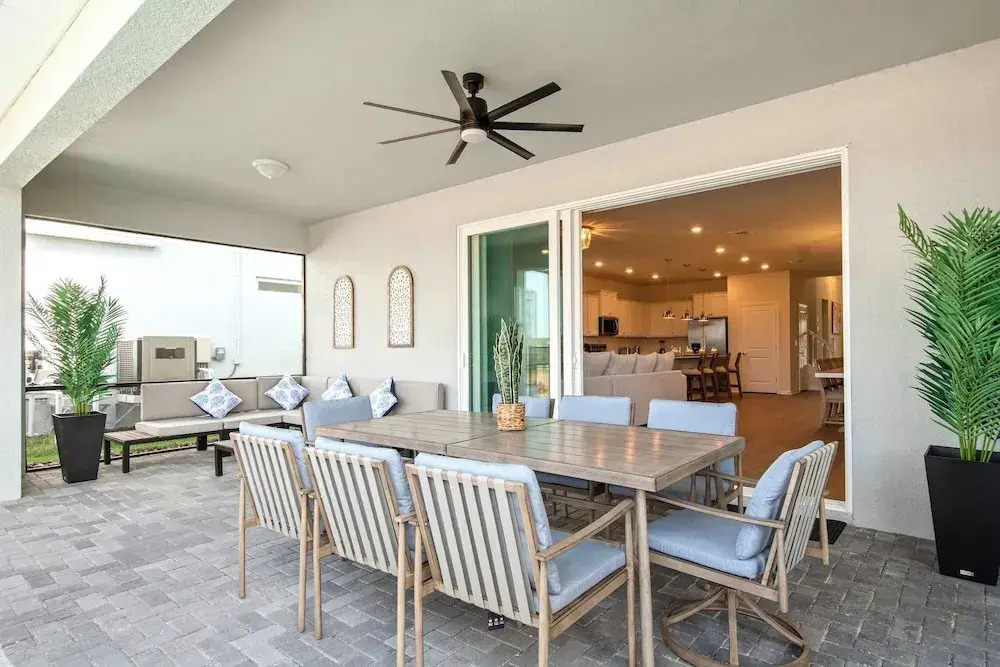 Bright & Spacious 7BR Pool Villa w/ Game Loft | New Windsor Cay Resort near Disney