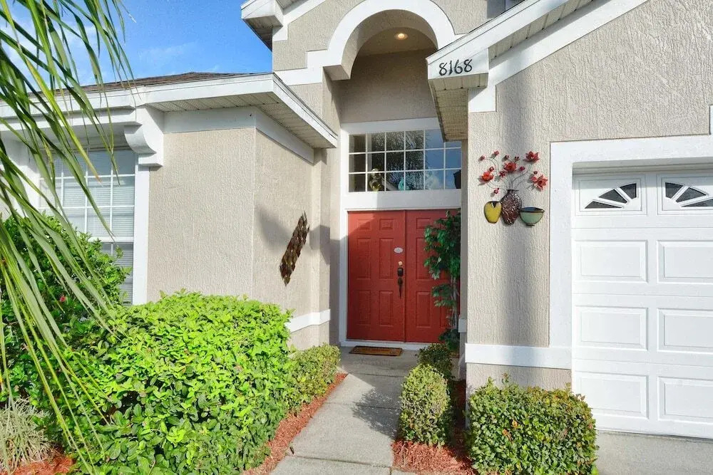 Fan Palm Getaway pool home on Windsor Palms Resort