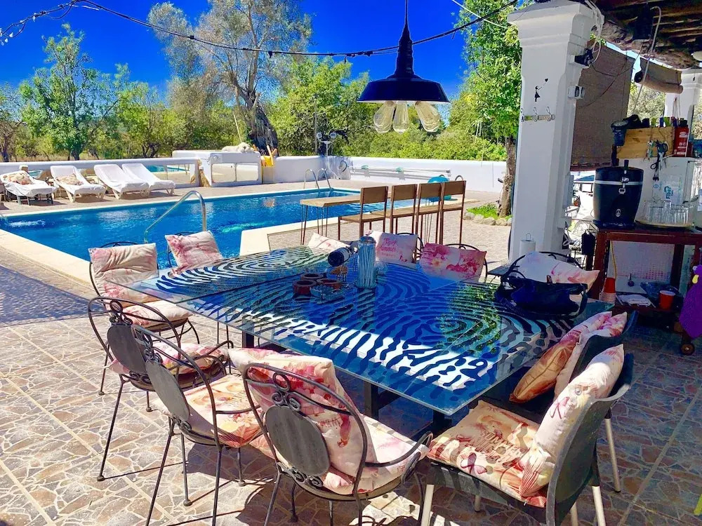Villa 5 Double Bedrooms 3 Bathrooms2 Kitchens and big Swimming Pool Ibiza