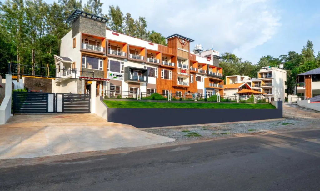 Treebo Sky Vista Suites with Hill View