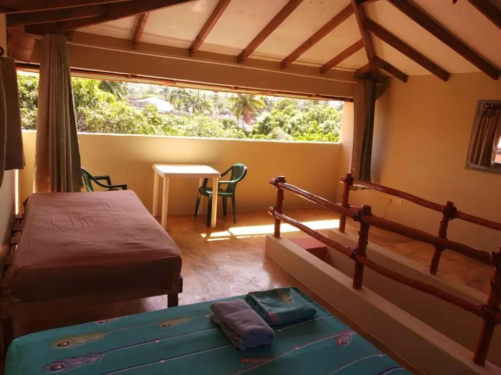 Yes Papa! Rooms only 100m from the beach
