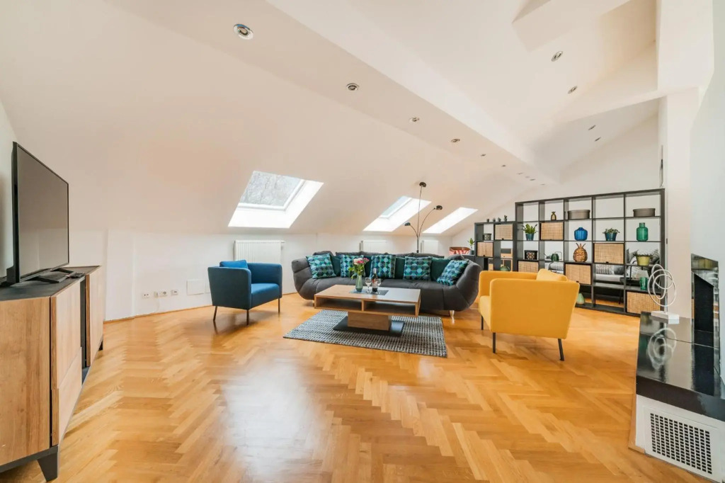 Penthouse apartment - Sauna - Terrasse - Kamin - AC