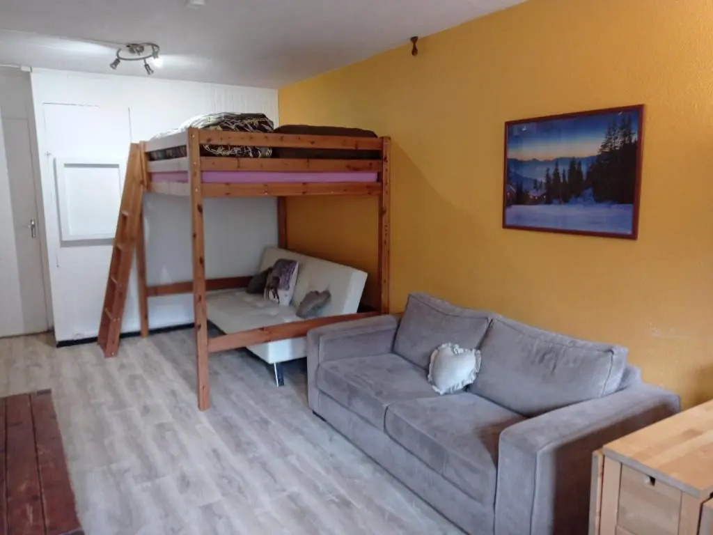STUDIO en PLEINE MONTAGNE AVEC VUE SUR MARMOTTES