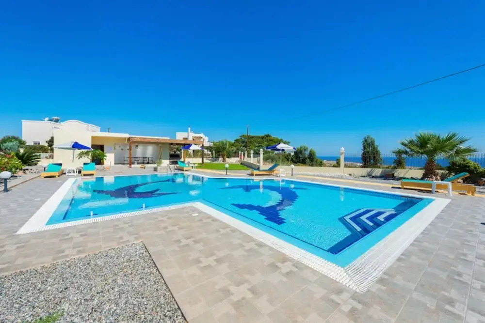 Villa Rose on the beach