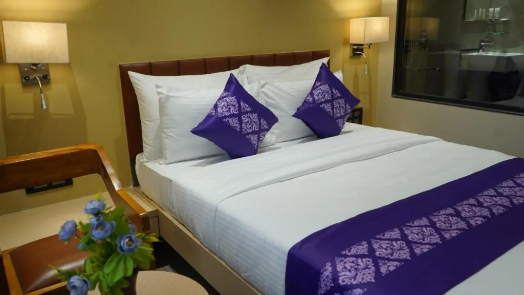 Purple Beds by VITS Dwarkesh, Surat