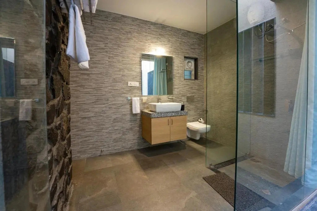 SaffronStays Forest Trails, Pawna - pool villa with forest views