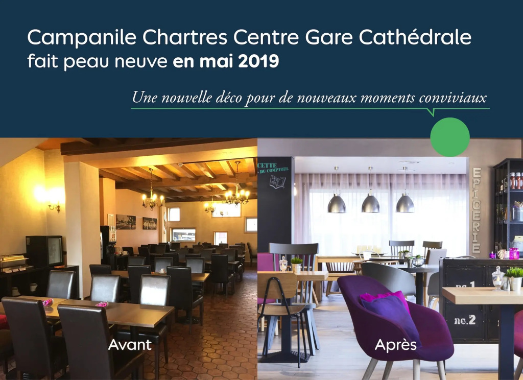 Campanile PRIME - Chartres Centre Gare Cathédrale