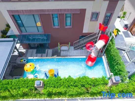 Zengcheng Baishuizhai Sanying Meijing Jiayuan Swimming Pool Villa