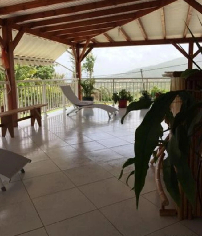 House With 2 Bedrooms in Vieux- Habitants, With Wonderful sea View, Furnished Garden and Wifi - 2 km From the Beach