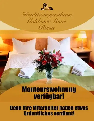 Traditionsgasthaus Goldener Löwe Riesa Restaurant & Pension