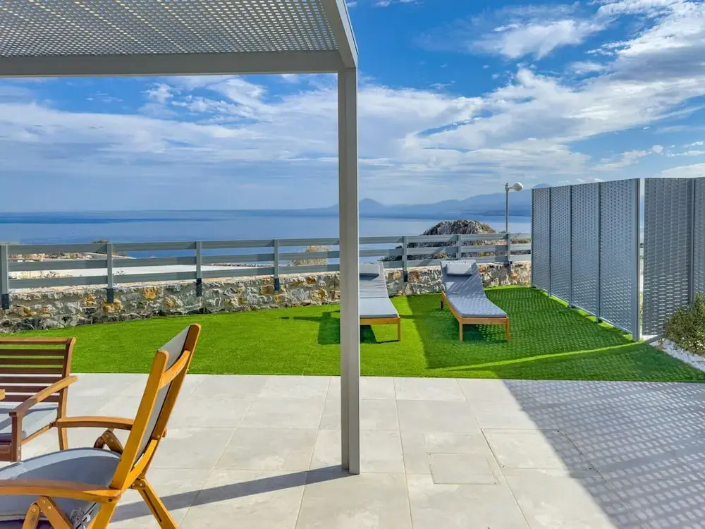 Giannas Panoramic Seaview Twin Villas with pool 2