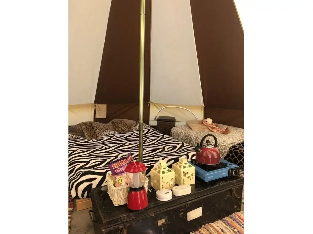 Fully Equipped Bell Tent 2
