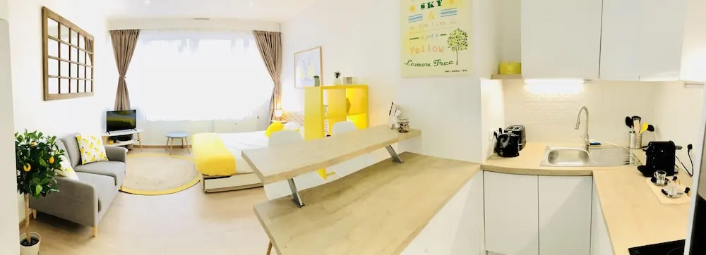 Yellow Lemon Tree - Appartement Centre Gares