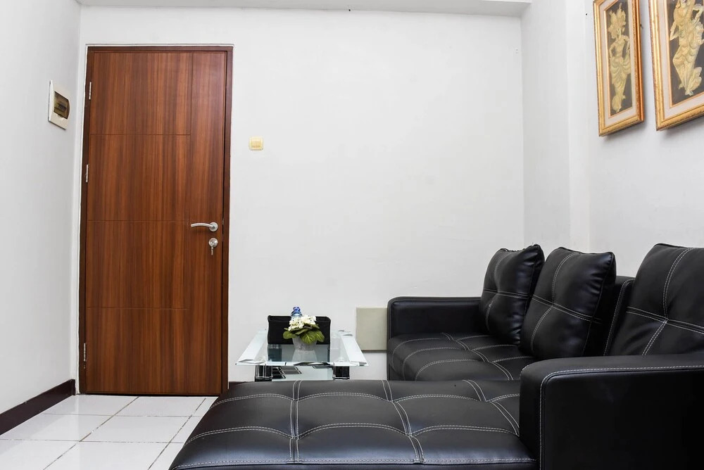 Homey and Modern 2BR at Lagoon Apartment near Shopping Center