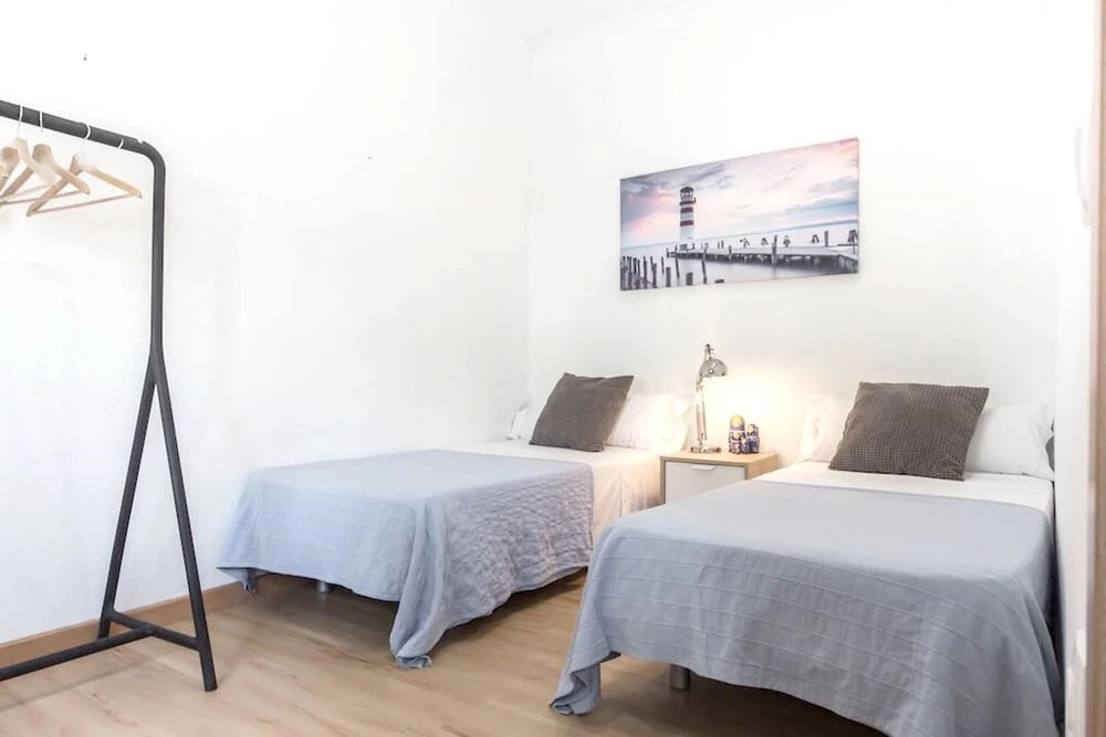 Apartment With 3 Bedrooms in València, With Wonderful sea View and Wif