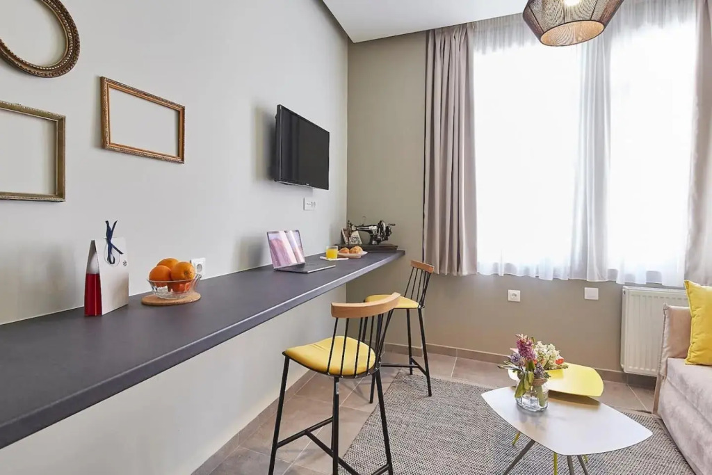 Walk through Athens from 1-bdr next to Acropolis!