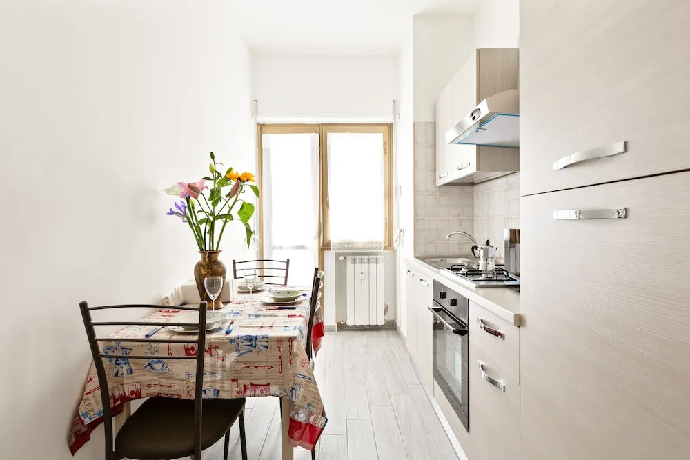Renewed Balcony Flat with Green Garden