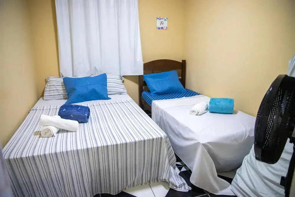 Casa com Wi-fi e Churrasqueira a 300m da Praia