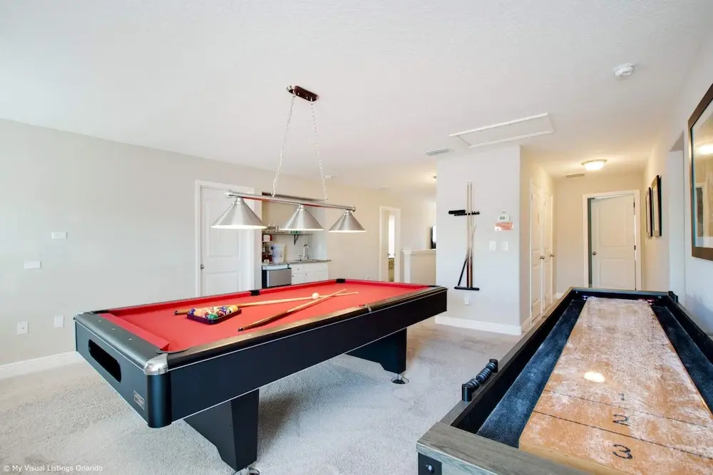 Tropical Luxury Near Disney! Professionally Decorated With Huge Pool, Game Room. 6bd/ 4.5ba #6st129