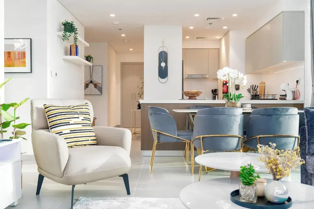 Whitesage - Chic Condo With Incredible Fountain and Sea View