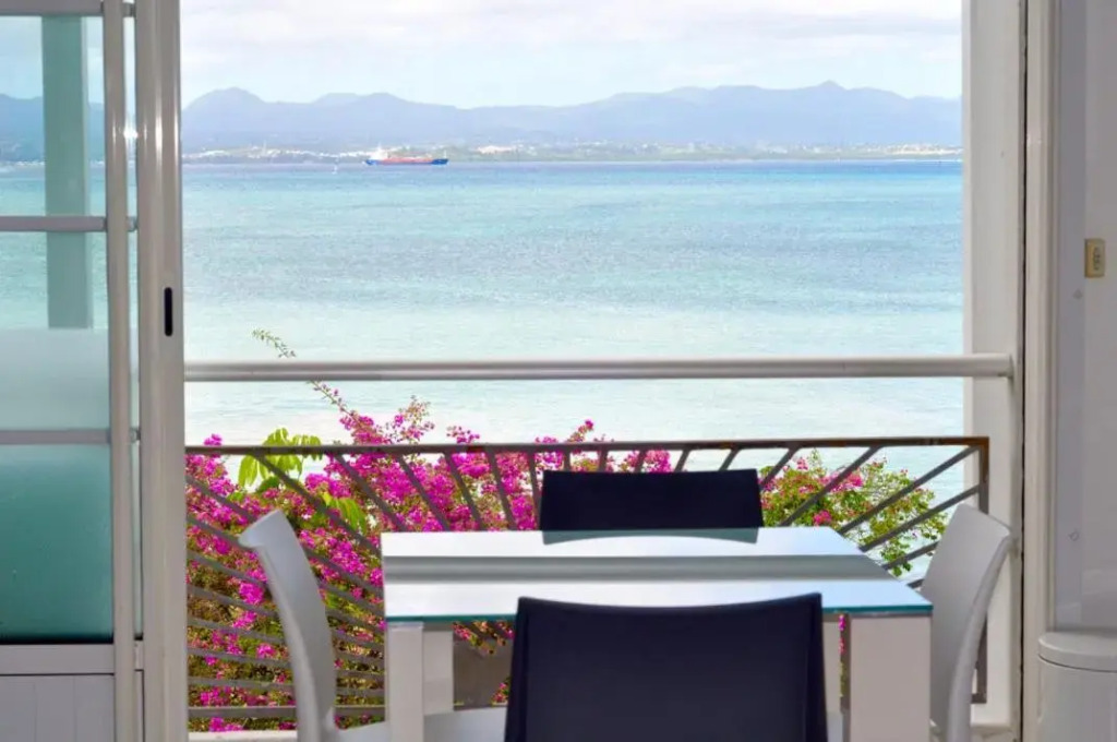 Studio "Ti Yucca" avec sa vue mer au Gosier