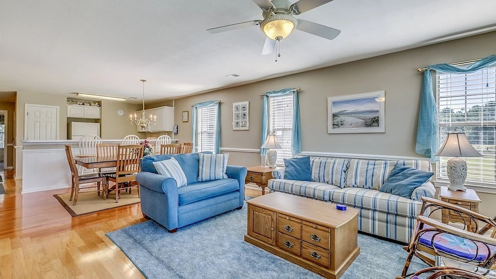 Fifty-seven Sea This Spacious And Beautiful Condo Overlooking Pond And 4th Hole 3 Bedroom Condo by Peace Vacations