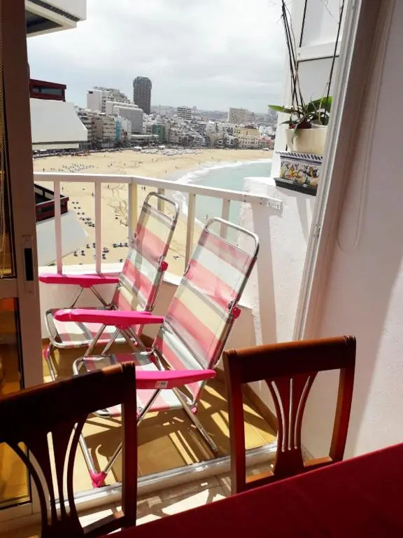 1st Line Las Canteras Beach Private Terrace Attic