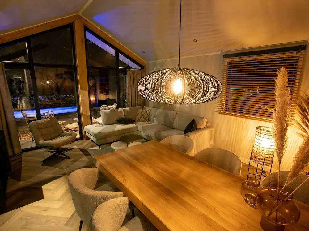 Luxury Lodge With Private Swimming Pool