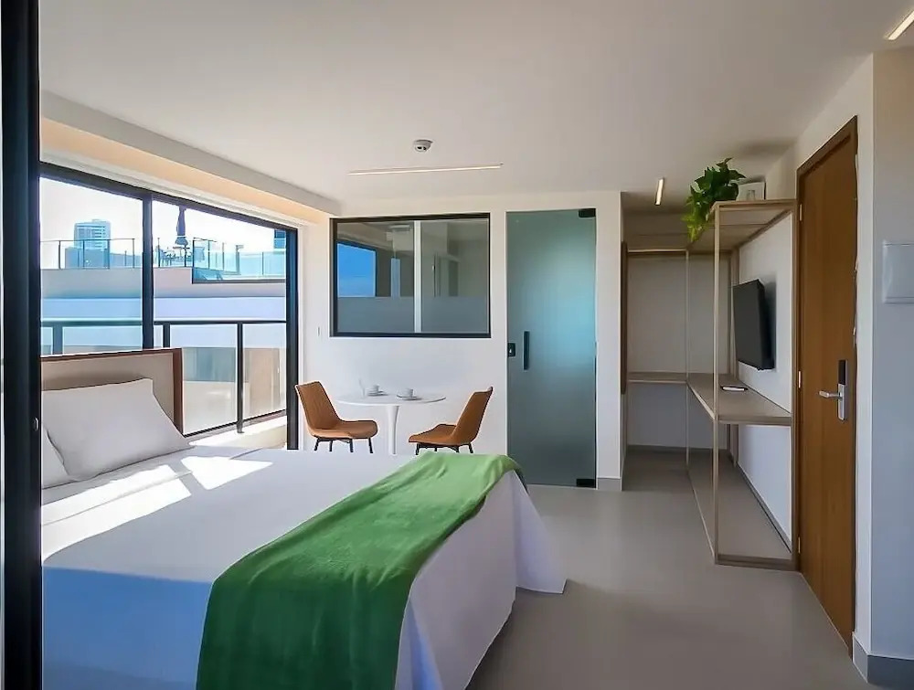 Restinga by Xtay - Studios com piscina e academia, pé na areia em João Pessoa