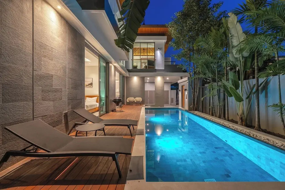 Pool Villa Near Beach Boat Avenue V219