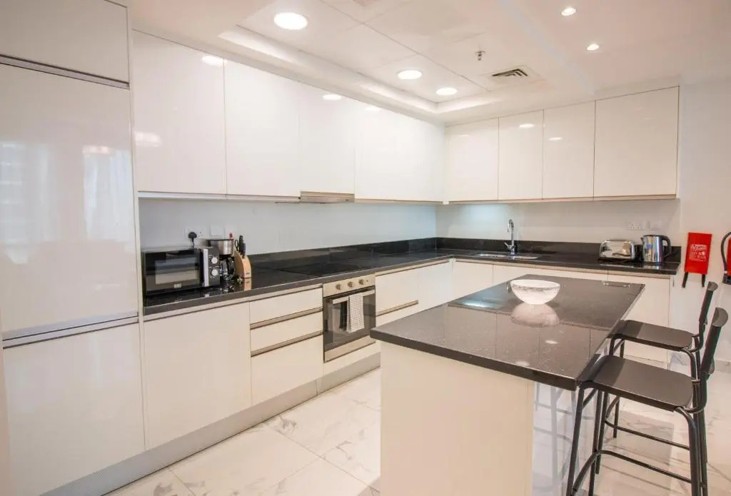 Burj Khalifa view from ALL rooms Brand New 3BR - Noora