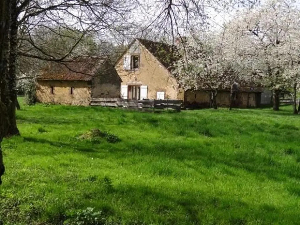 Ferme rénovée avec verger, 7 km du Mans, cheminée, 4 chambres, draps inclus, calme assuré - FR-1-410-251