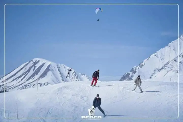 Stylish Studio Apartment for 3 In New Gudauri