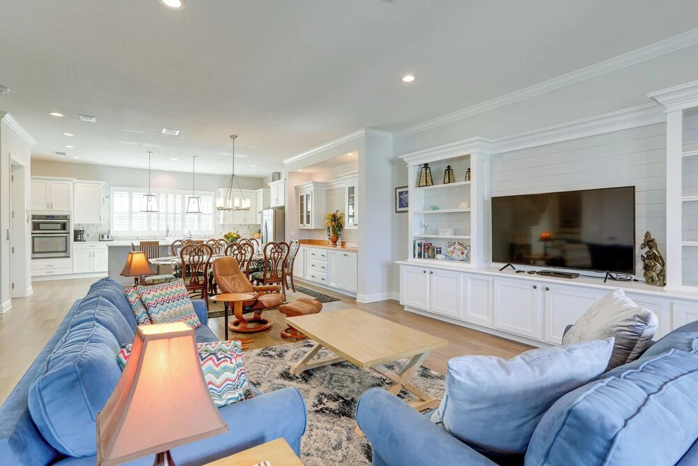 Steps to Shore: Modern Redington Beach Townhome